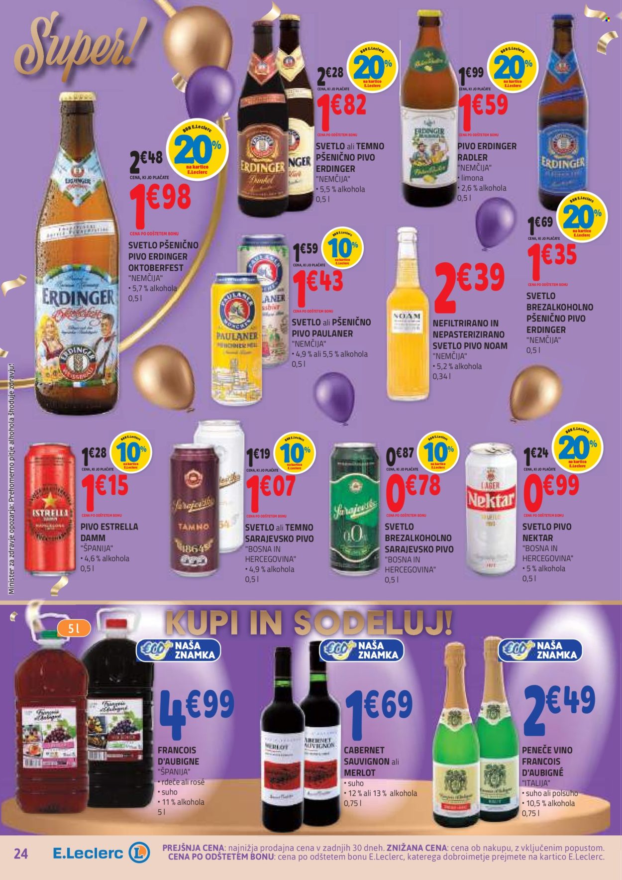 E.Leclerc katalog - 23.10.2024 - 2.11.2024. Stran 24