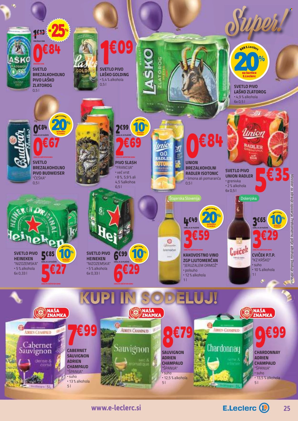 E.Leclerc katalog - 23.10.2024 - 2.11.2024. Stran 25