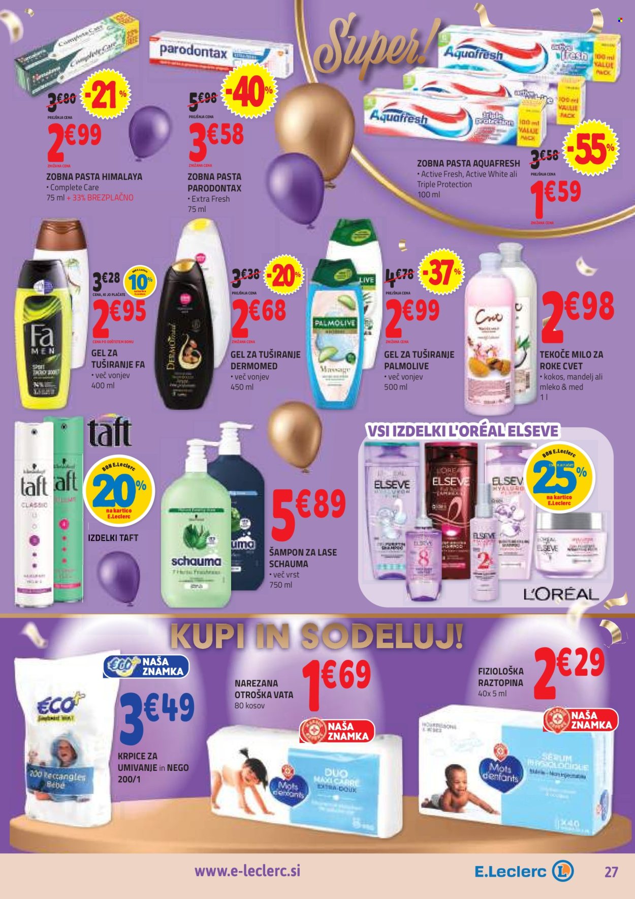 E.Leclerc katalog - 23.10.2024 - 2.11.2024. Stran 27