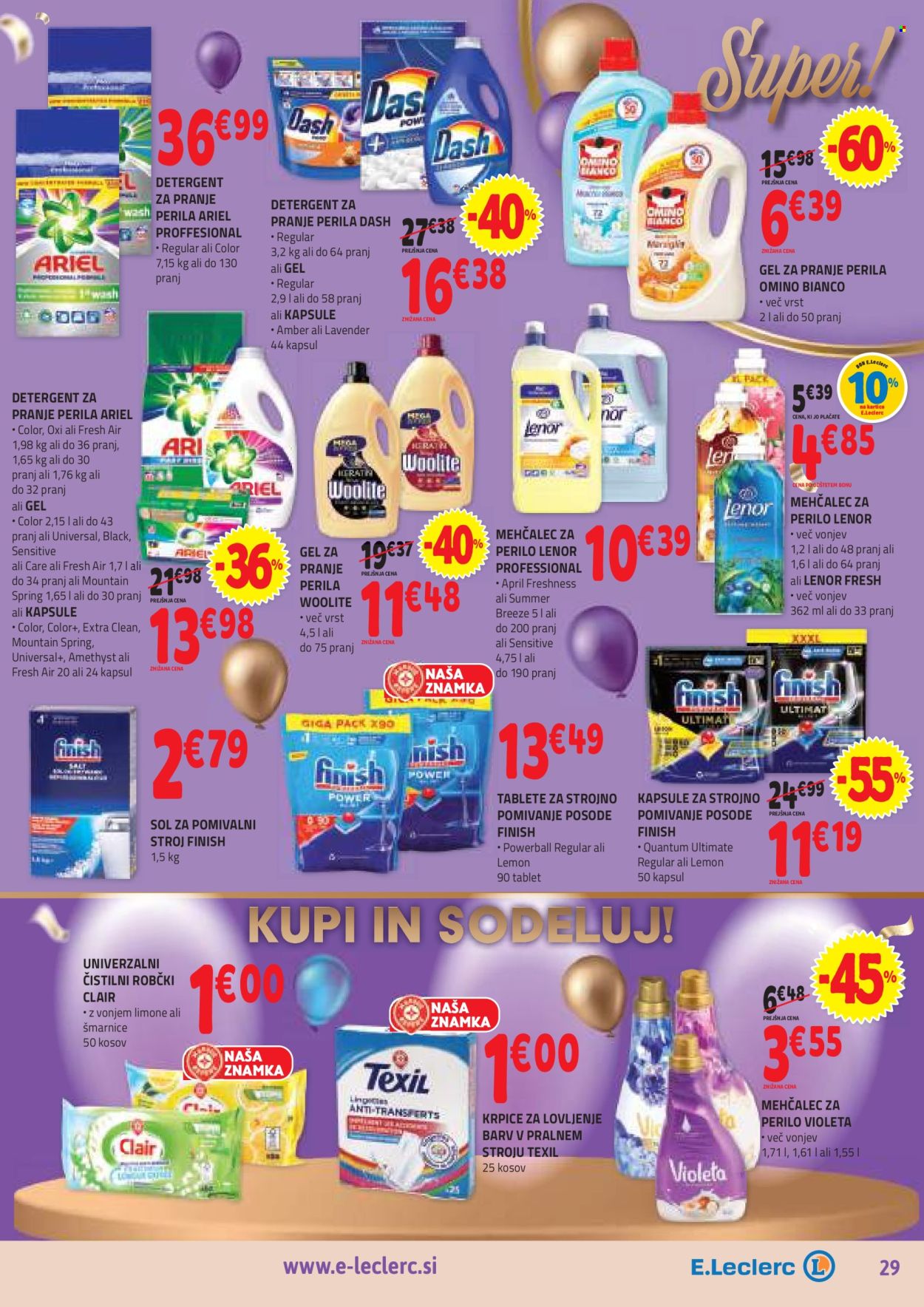E.Leclerc katalog - 23.10.2024 - 2.11.2024. Stran 29