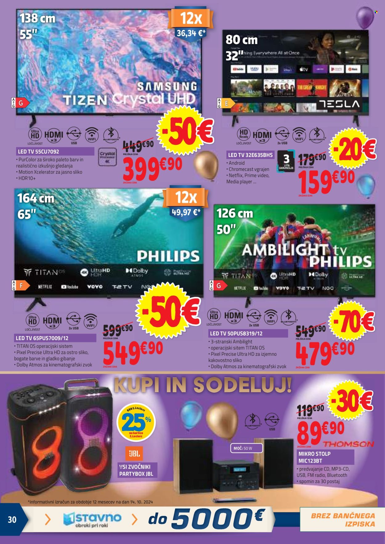 E.Leclerc katalog - 23.10.2024 - 2.11.2024. Stran 30
