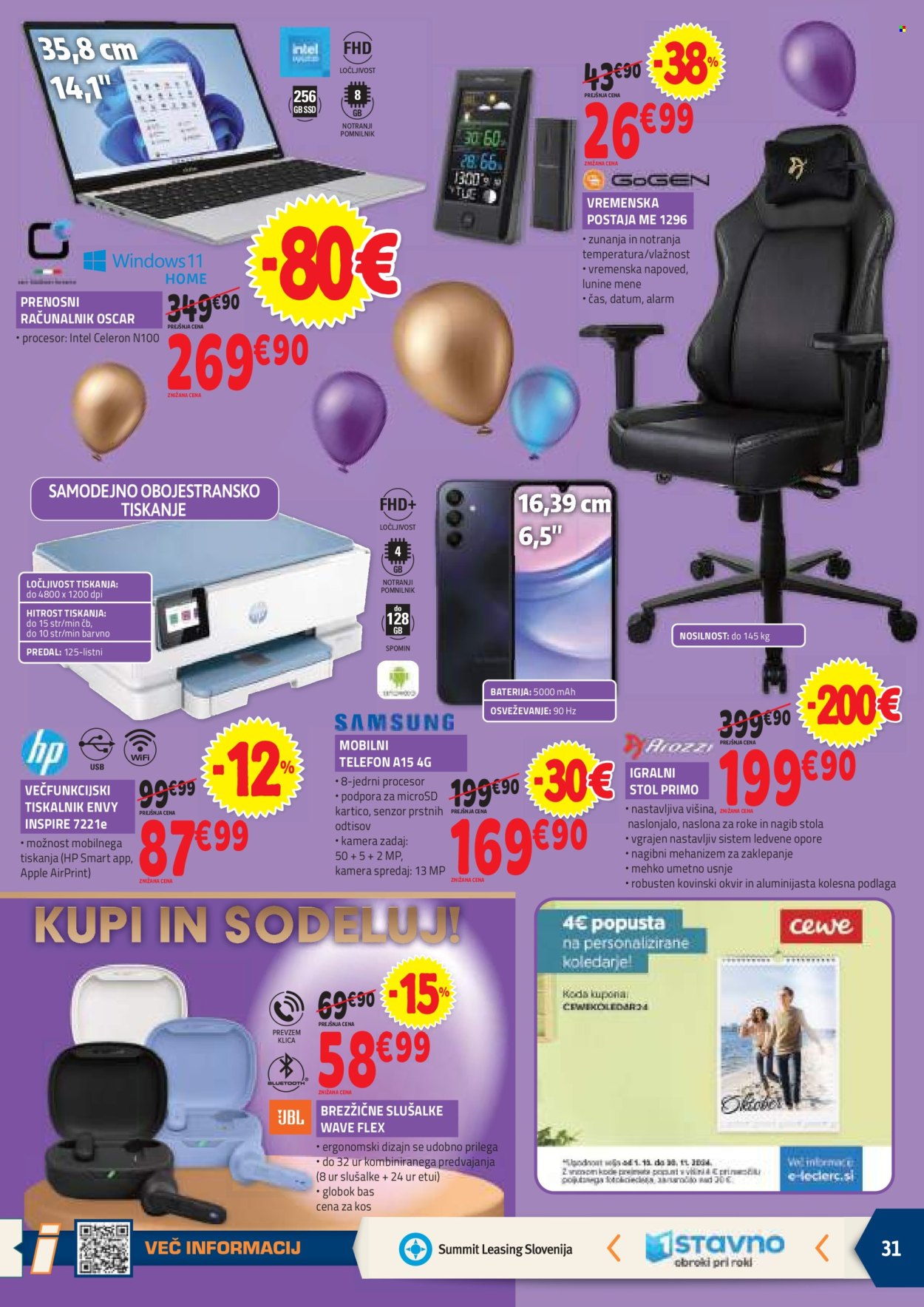 E.Leclerc katalog - 23.10.2024 - 2.11.2024. Stran 31