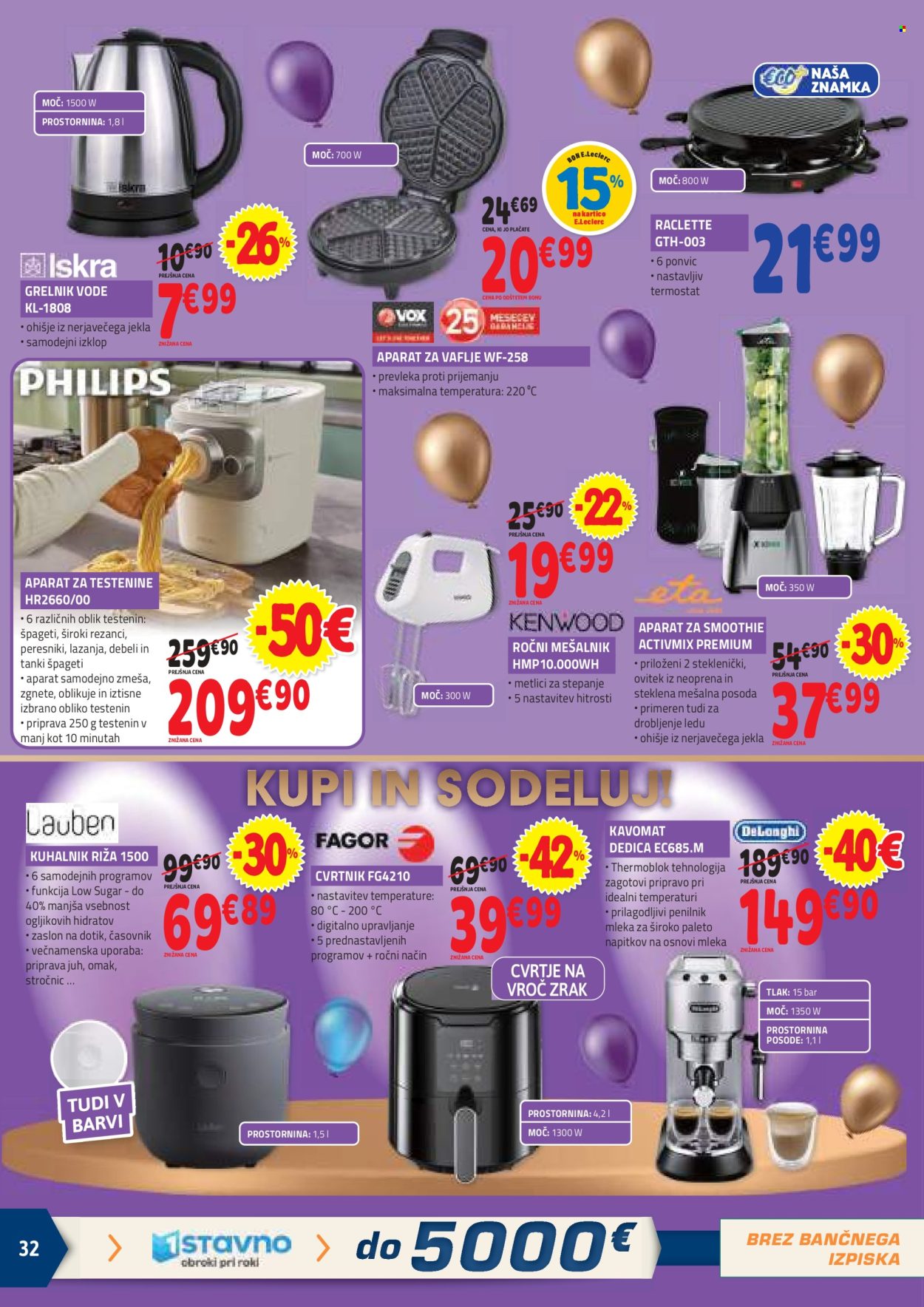 E.Leclerc katalog - 23.10.2024 - 2.11.2024. Stran 32