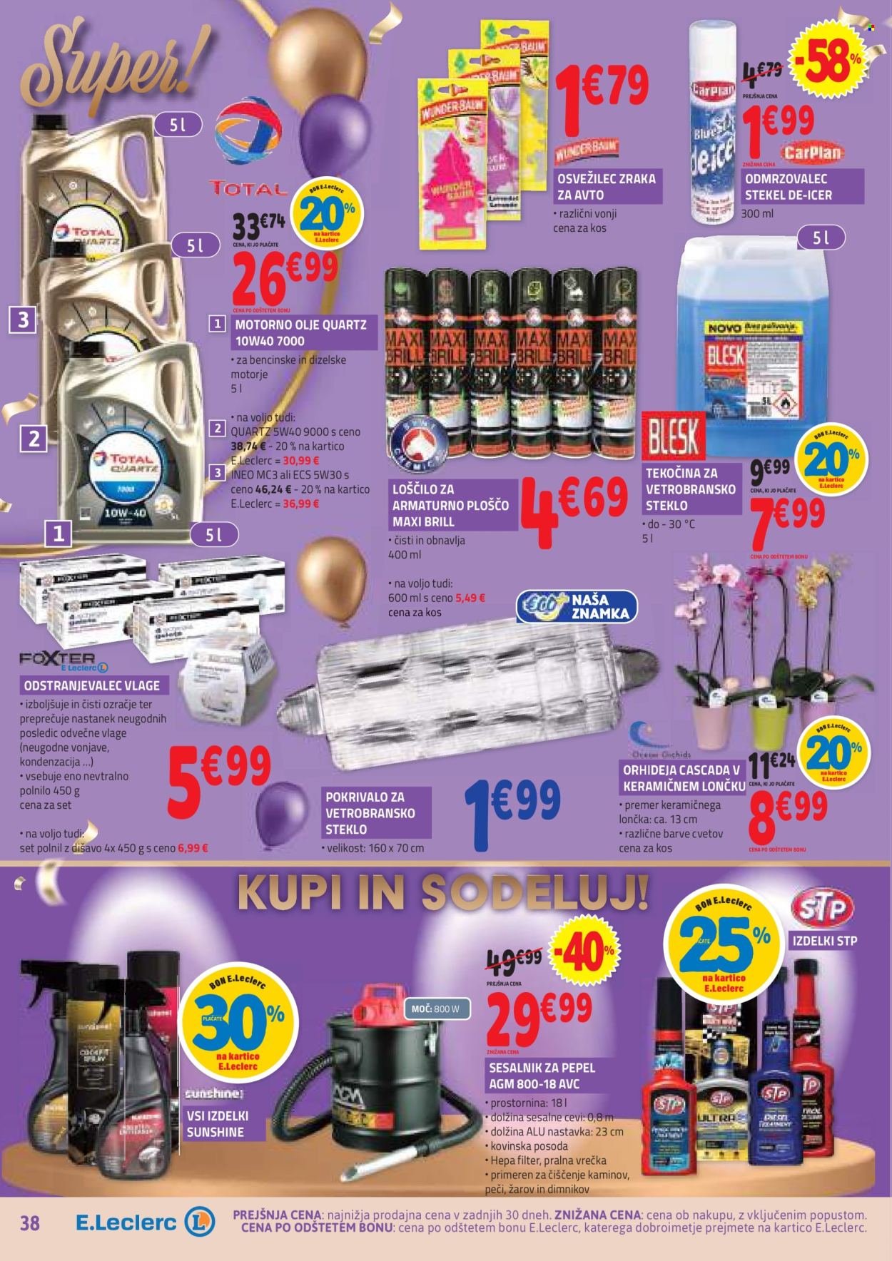 E.Leclerc katalog - 23.10.2024 - 2.11.2024. Stran 38
