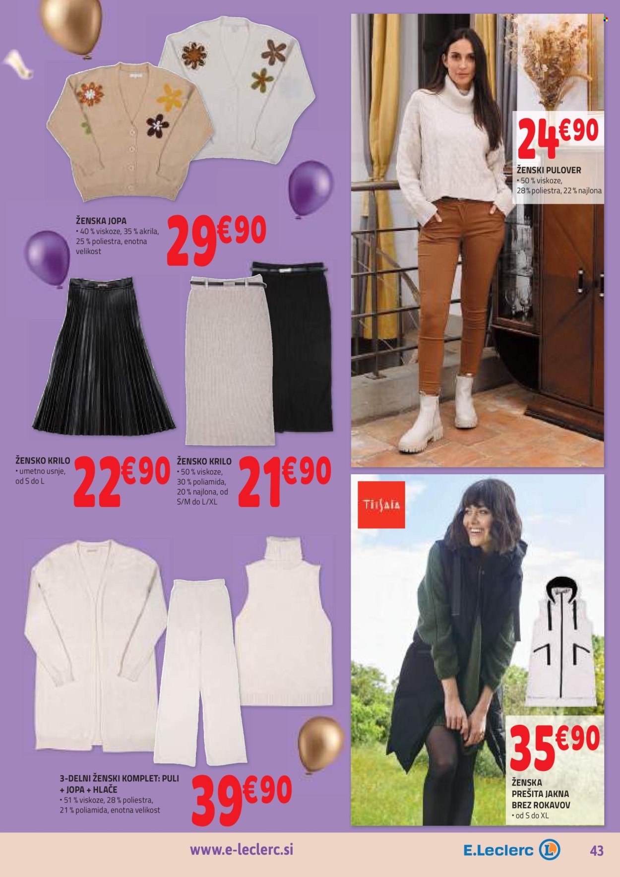 E.Leclerc katalog - 23.10.2024 - 2.11.2024. Stran 43