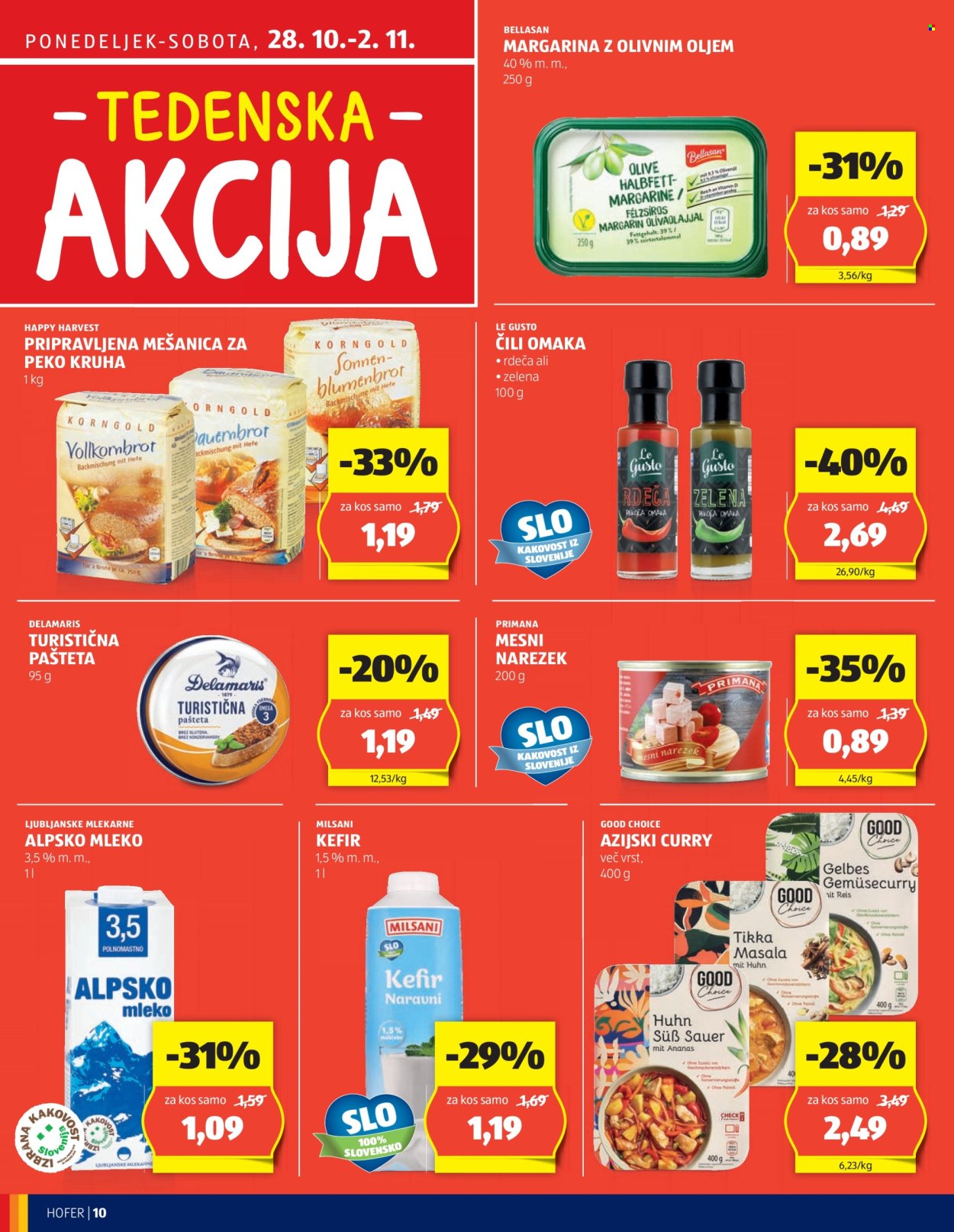 Hofer katalog - 24.10.2024 - 2.11.2024. Stran 10