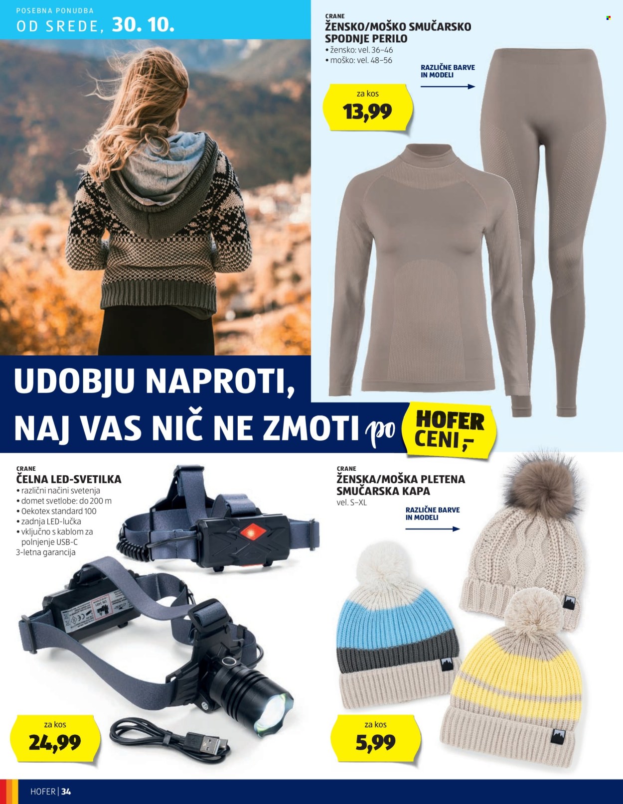 Hofer katalog - 24.10.2024 - 2.11.2024. Stran 34