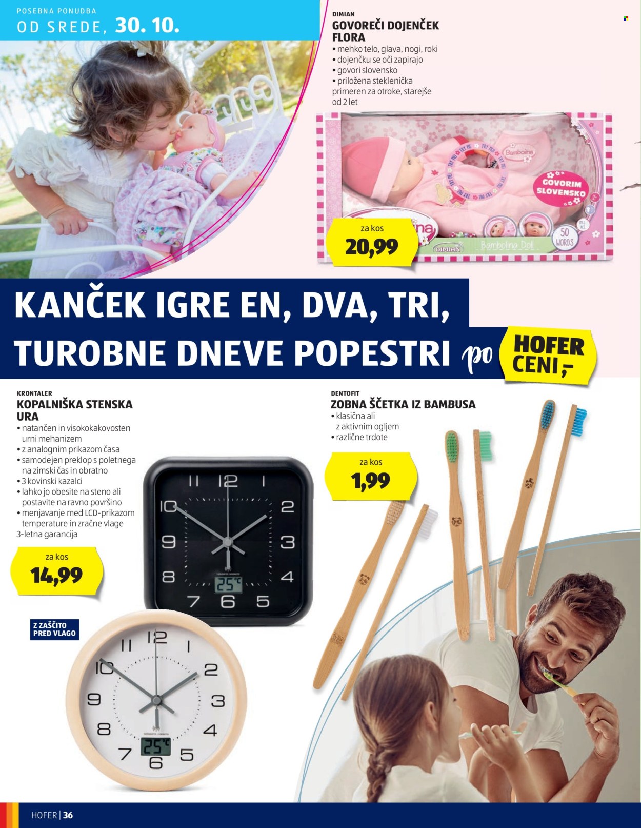 Hofer katalog - 24.10.2024 - 2.11.2024. Stran 36