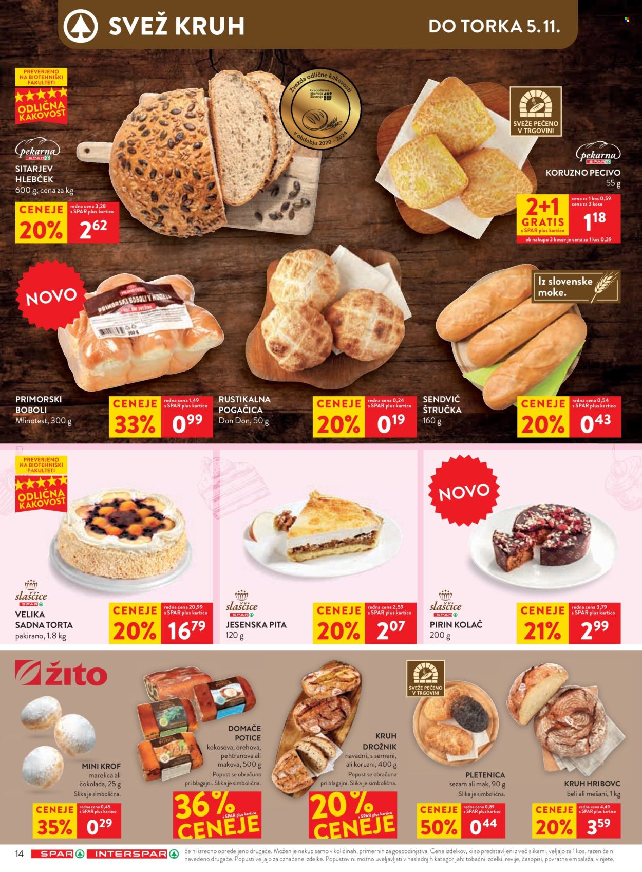 SPAR katalog - 30.10.2024 - 12.11.2024. Stran 14