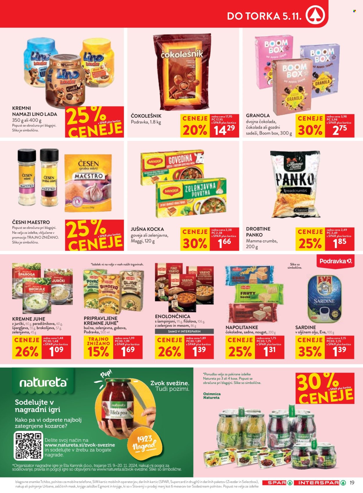 SPAR katalog - 30.10.2024 - 12.11.2024. Stran 19