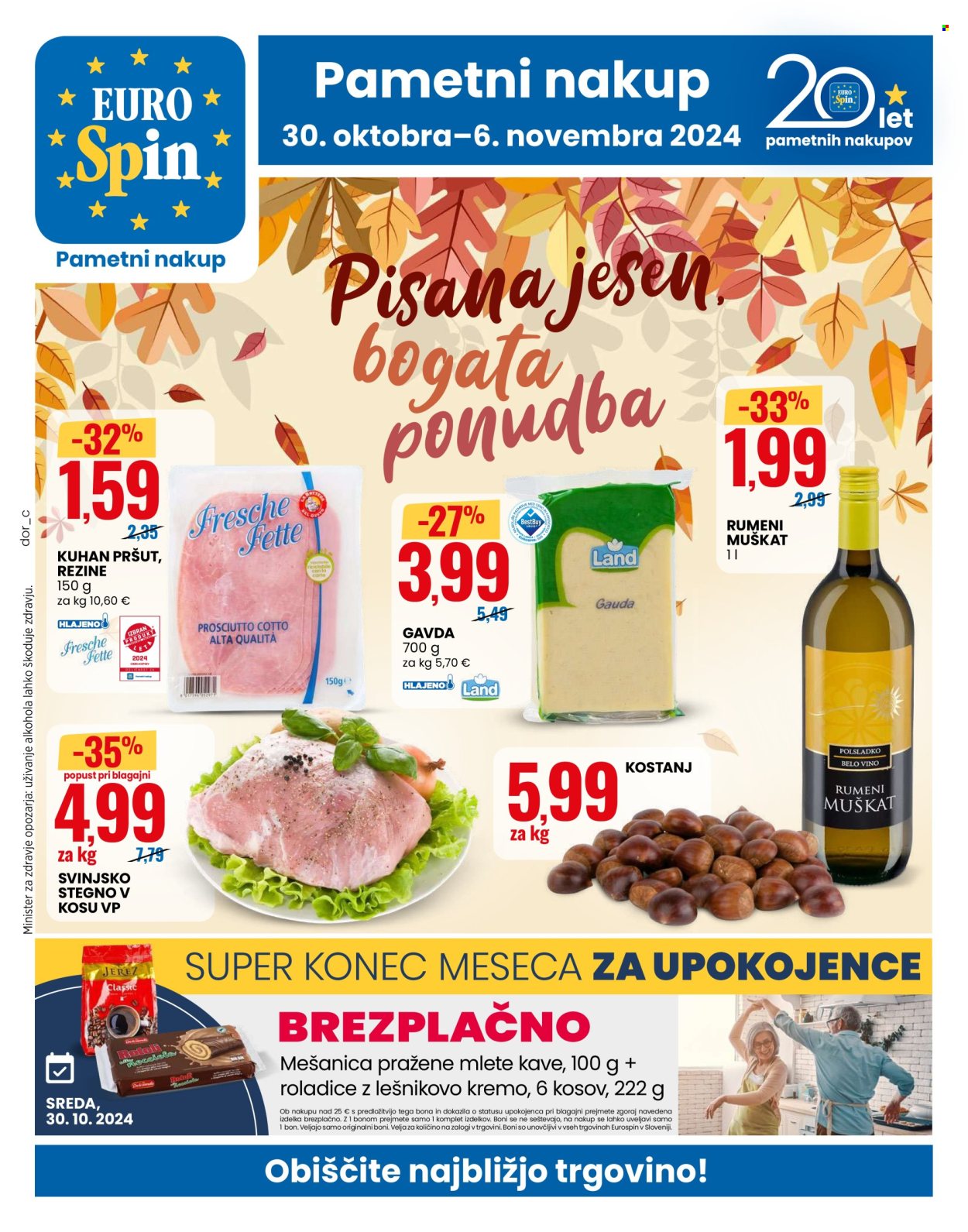 EuroSpin katalog - 30.10.2024 - 6.11.2024. Stran 1