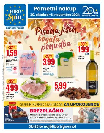 EuroSpin katalog - 30.10.2024 - 6.11.2024.