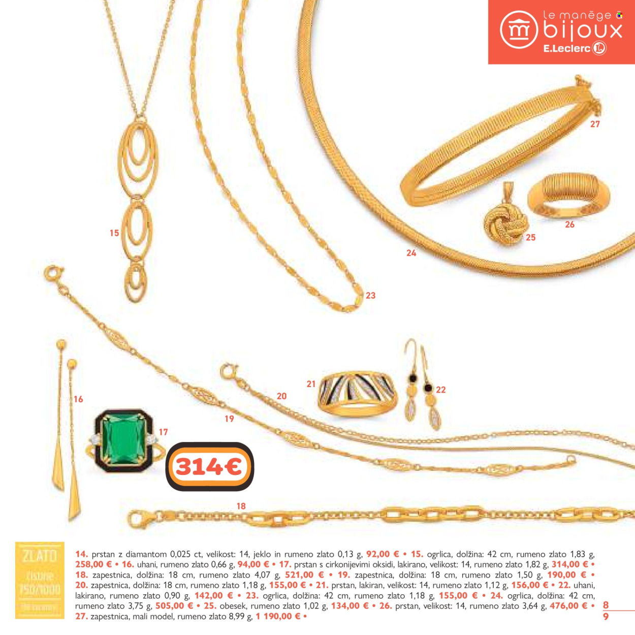 E.Leclerc katalog - 5.11.2024 - 31.12.2024. Stran 9