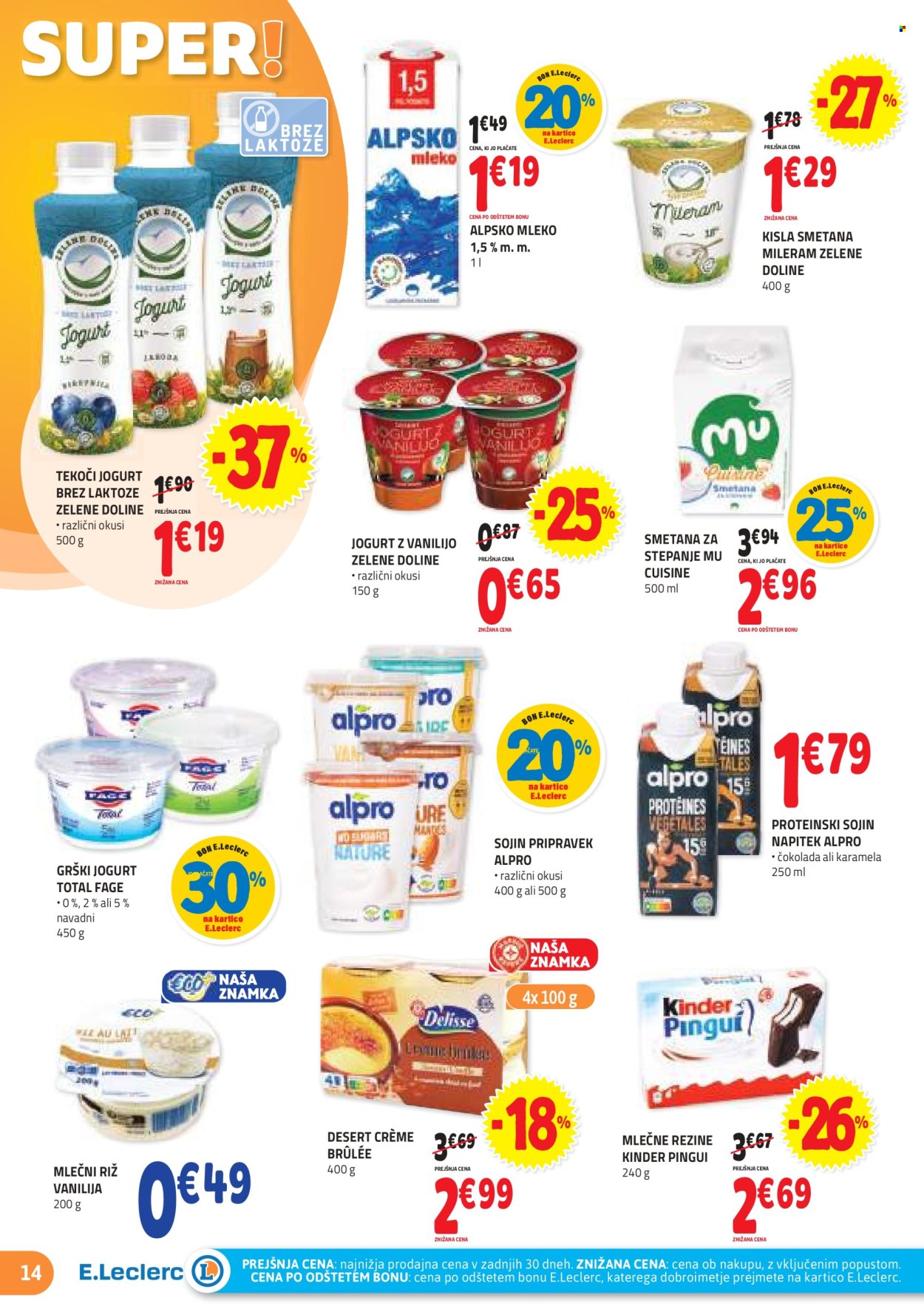 E.Leclerc katalog - 6.11.2024 - 16.11.2024. Stran 14