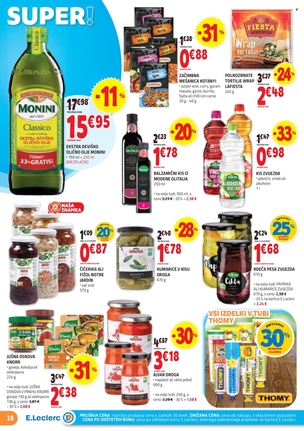 E.Leclerc katalog - 6.11.2024 - 16.11.2024. Stran 18