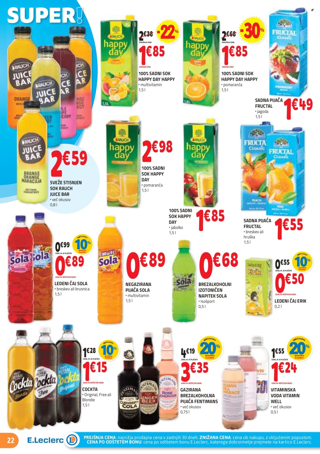 E.Leclerc katalog - 6.11.2024 - 16.11.2024. Stran 22