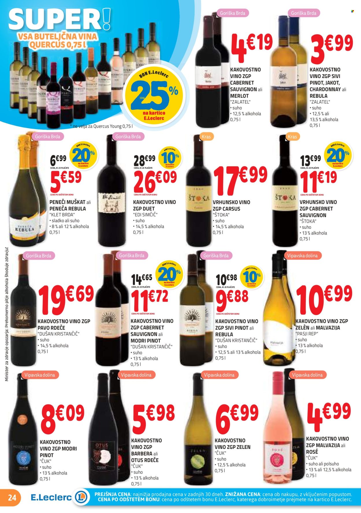 E.Leclerc katalog - 6.11.2024 - 16.11.2024. Stran 24
