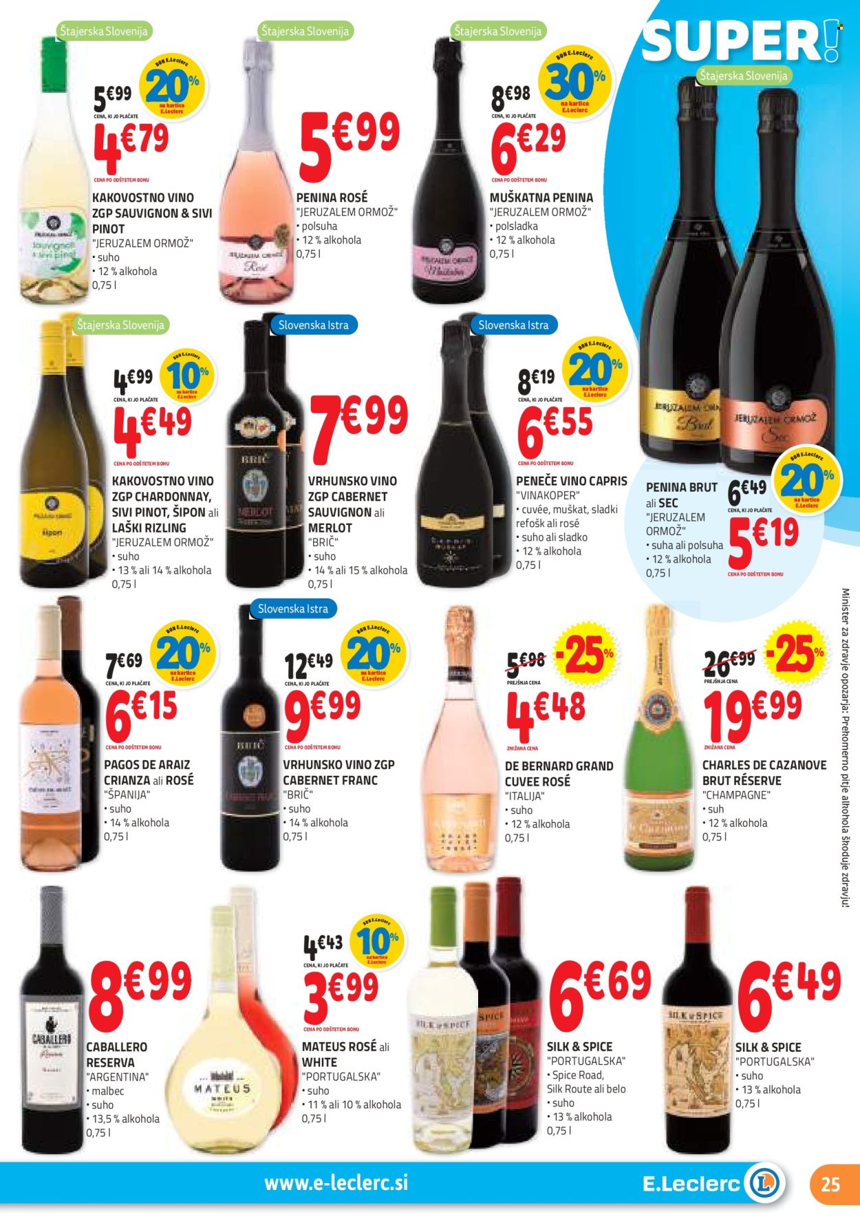 E.Leclerc katalog - 6.11.2024 - 16.11.2024. Stran 25