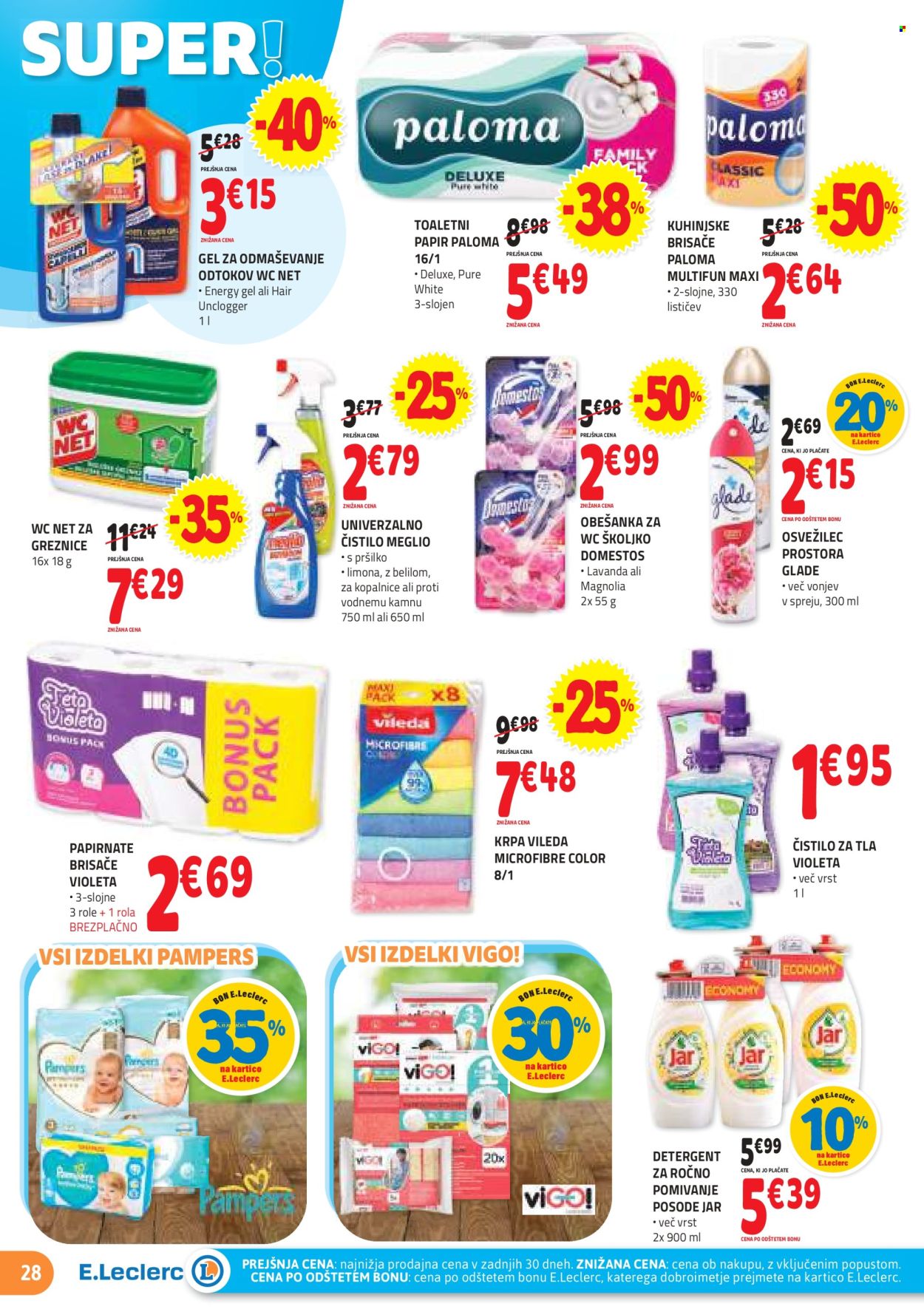 E.Leclerc katalog - 6.11.2024 - 16.11.2024. Stran 28
