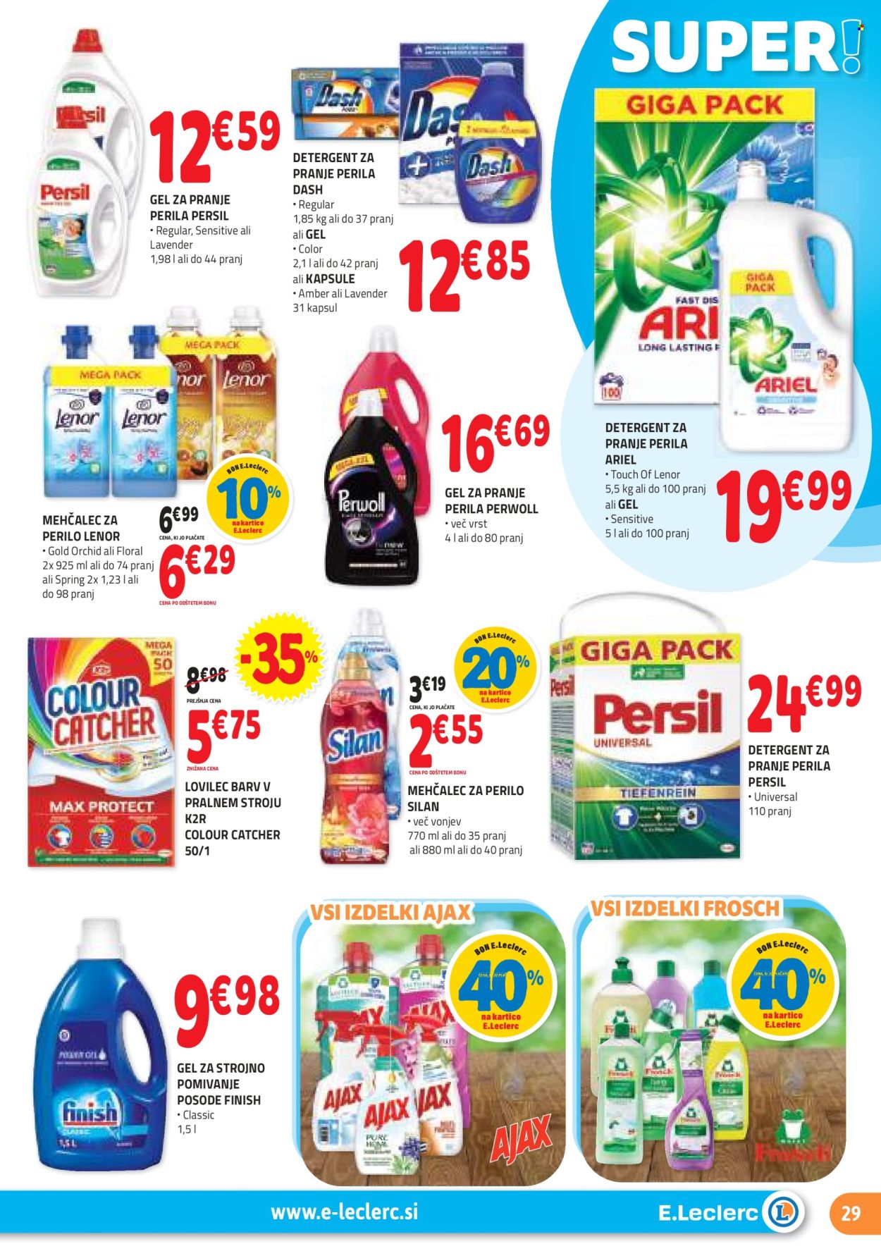 E.Leclerc katalog - 6.11.2024 - 16.11.2024. Stran 29