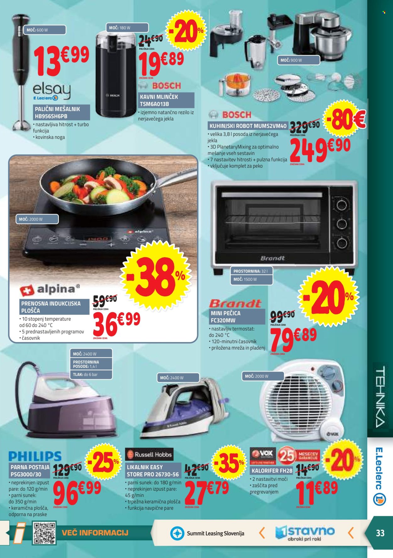 E.Leclerc katalog - 6.11.2024 - 16.11.2024. Stran 33