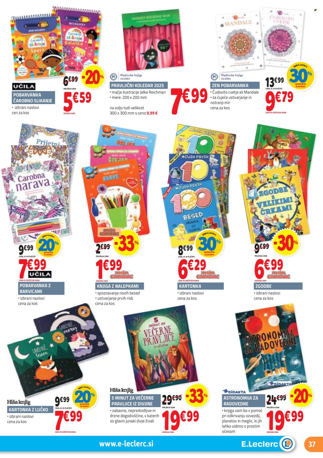 E.Leclerc katalog - 6.11.2024 - 16.11.2024. Stran 37