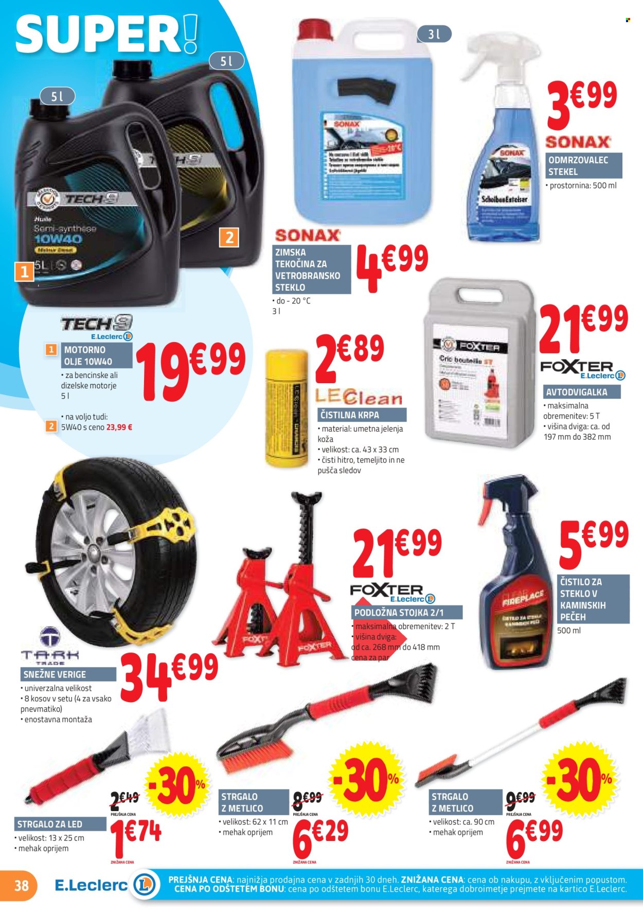 E.Leclerc katalog - 6.11.2024 - 16.11.2024. Stran 38