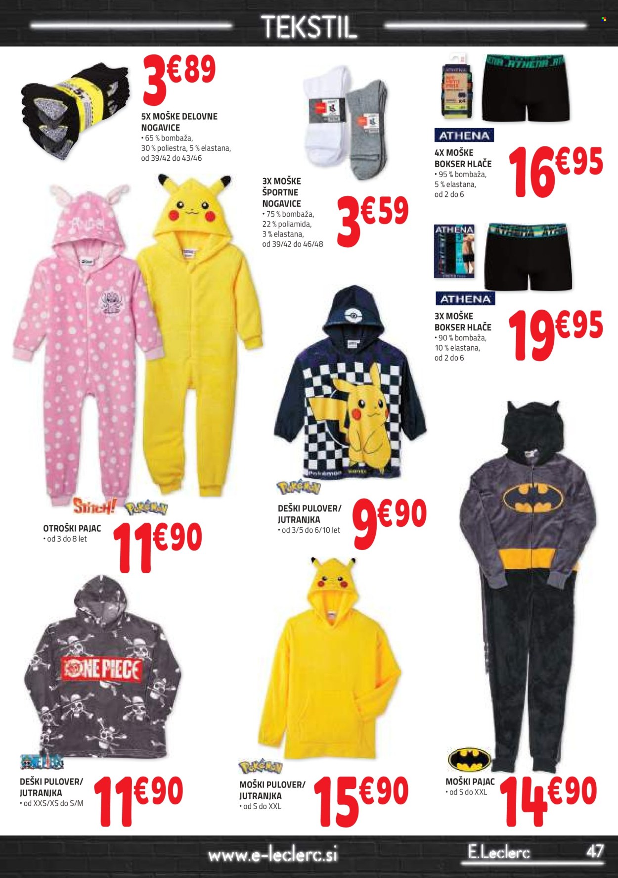 E.Leclerc katalog - 6.11.2024 - 16.11.2024. Stran 47