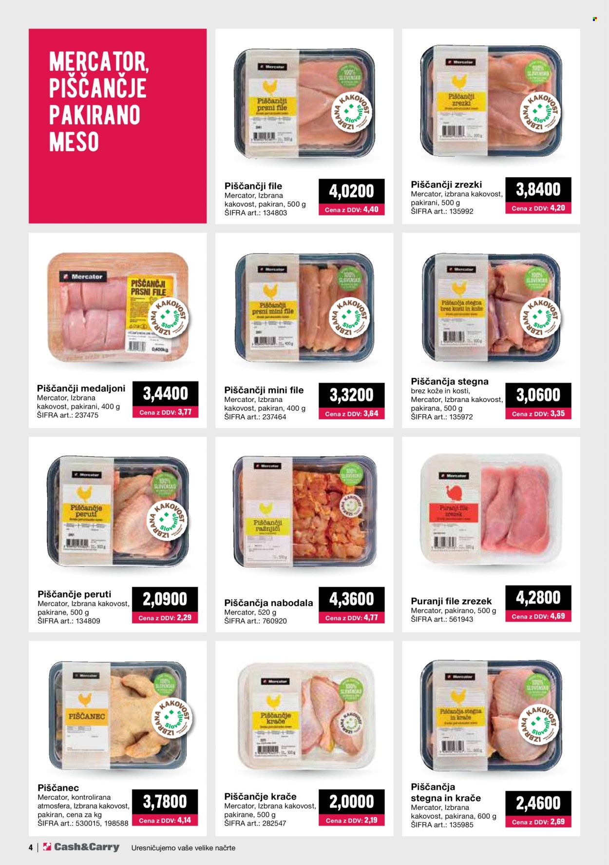 Mercator Cash & Carry katalog - 1.11.2024 - 30.11.2024. Stran 4