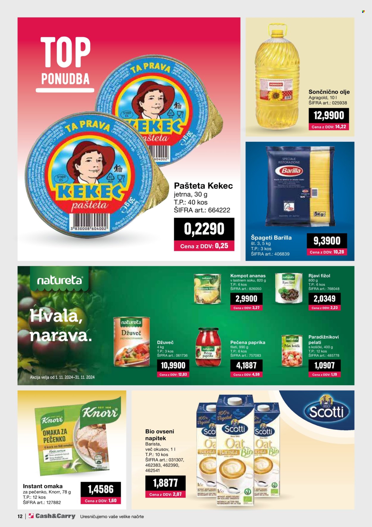 Mercator Cash & Carry katalog - 1.11.2024 - 30.11.2024. Stran 12