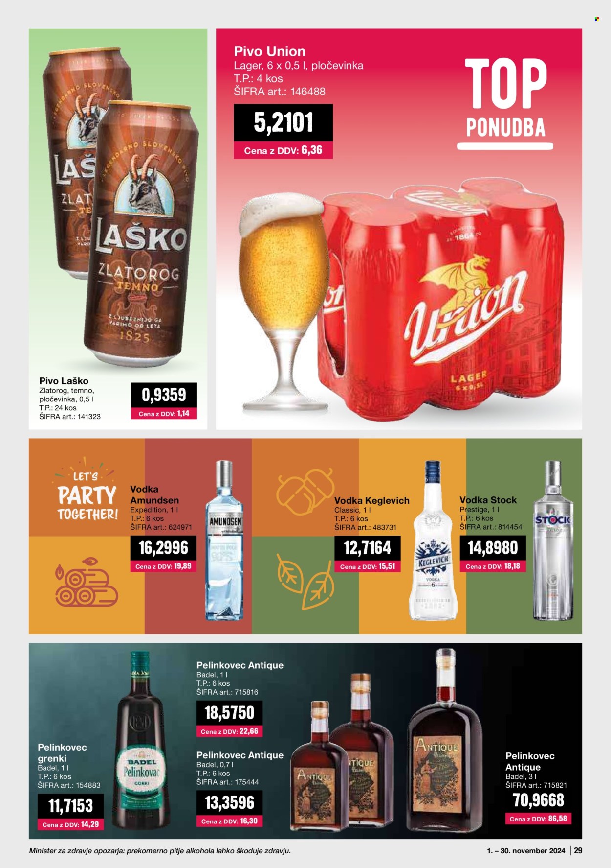 Mercator Cash & Carry katalog - 1.11.2024 - 30.11.2024. Stran 29