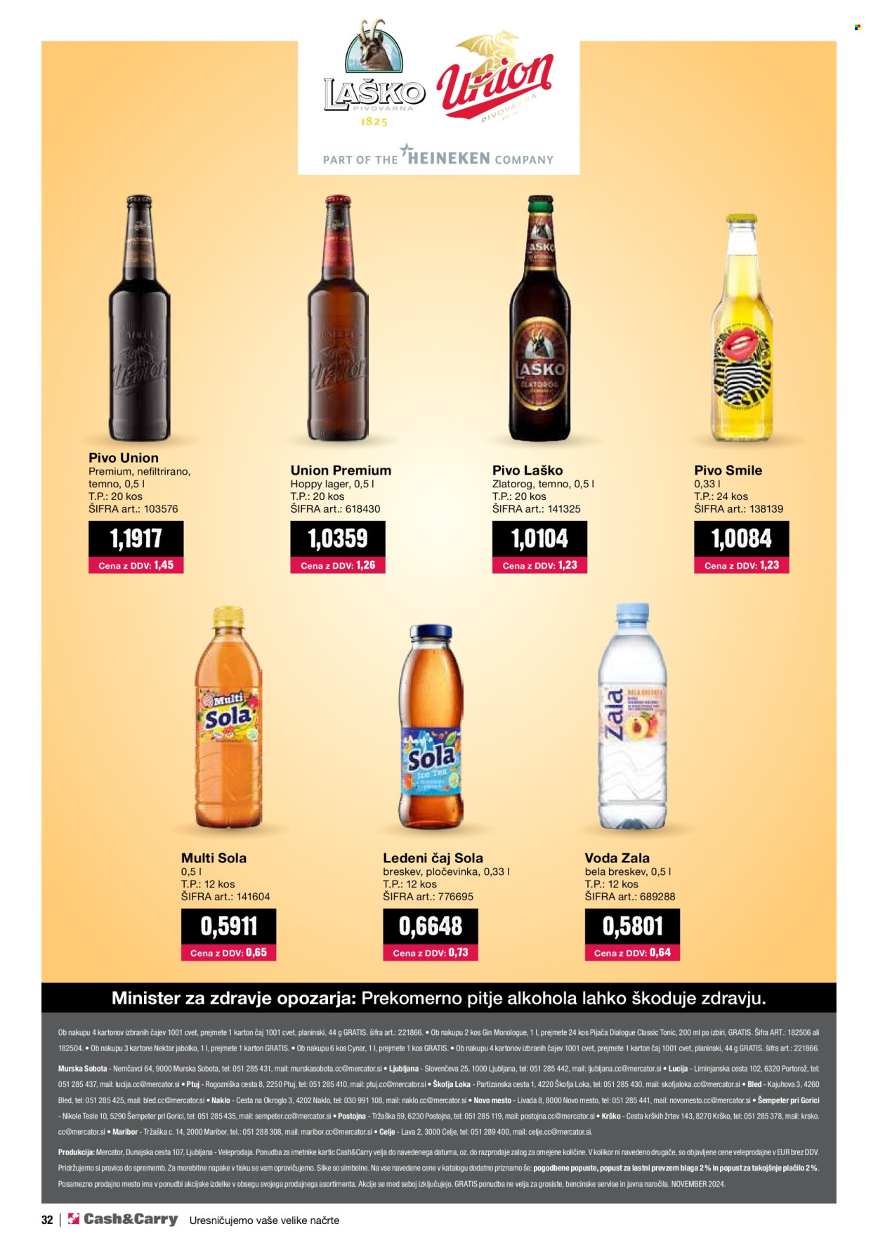 Mercator Cash & Carry katalog - 1.11.2024 - 30.11.2024. Stran 32