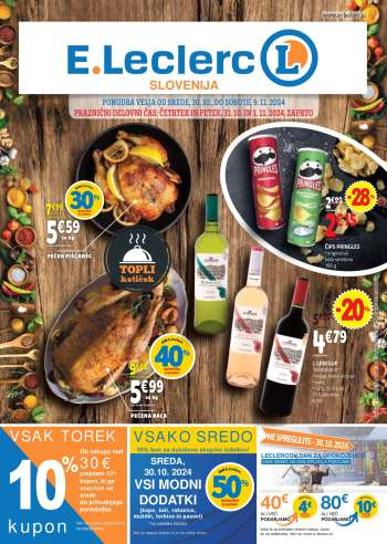 E.Leclerc katalog - 30.10.2024 - 9.11.2024.