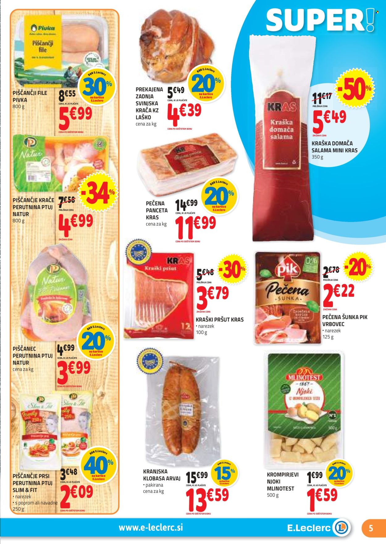 E.Leclerc katalog - 30.10.2024 - 9.11.2024. Stran 5