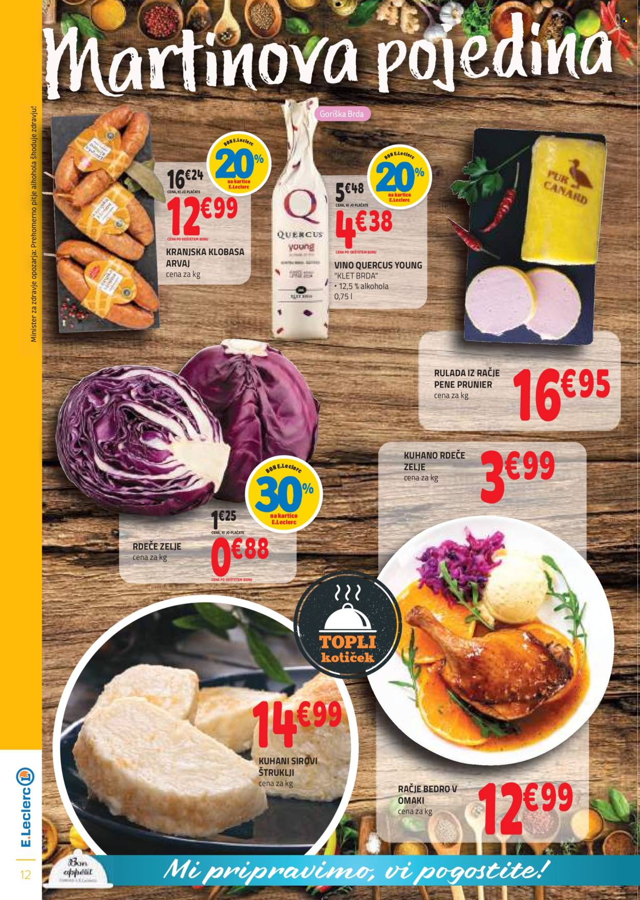 E.Leclerc katalog - 30.10.2024 - 9.11.2024. Stran 12
