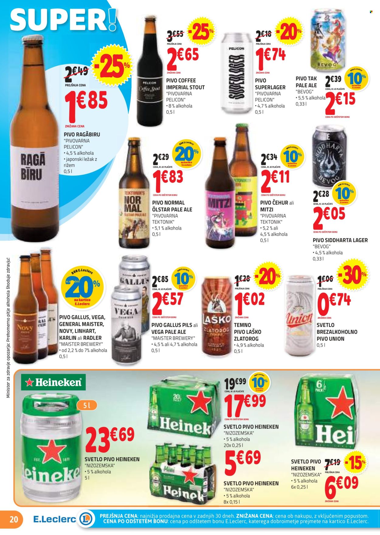 E.Leclerc katalog - 30.10.2024 - 9.11.2024. Stran 20