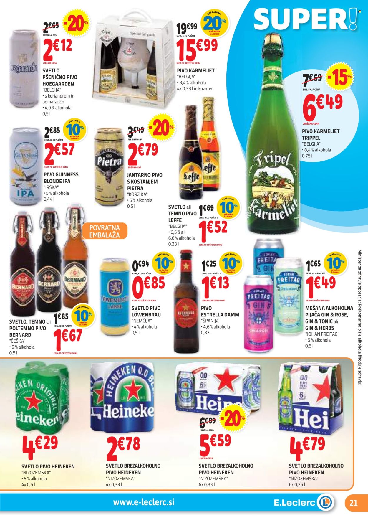 E.Leclerc katalog - 30.10.2024 - 9.11.2024. Stran 21
