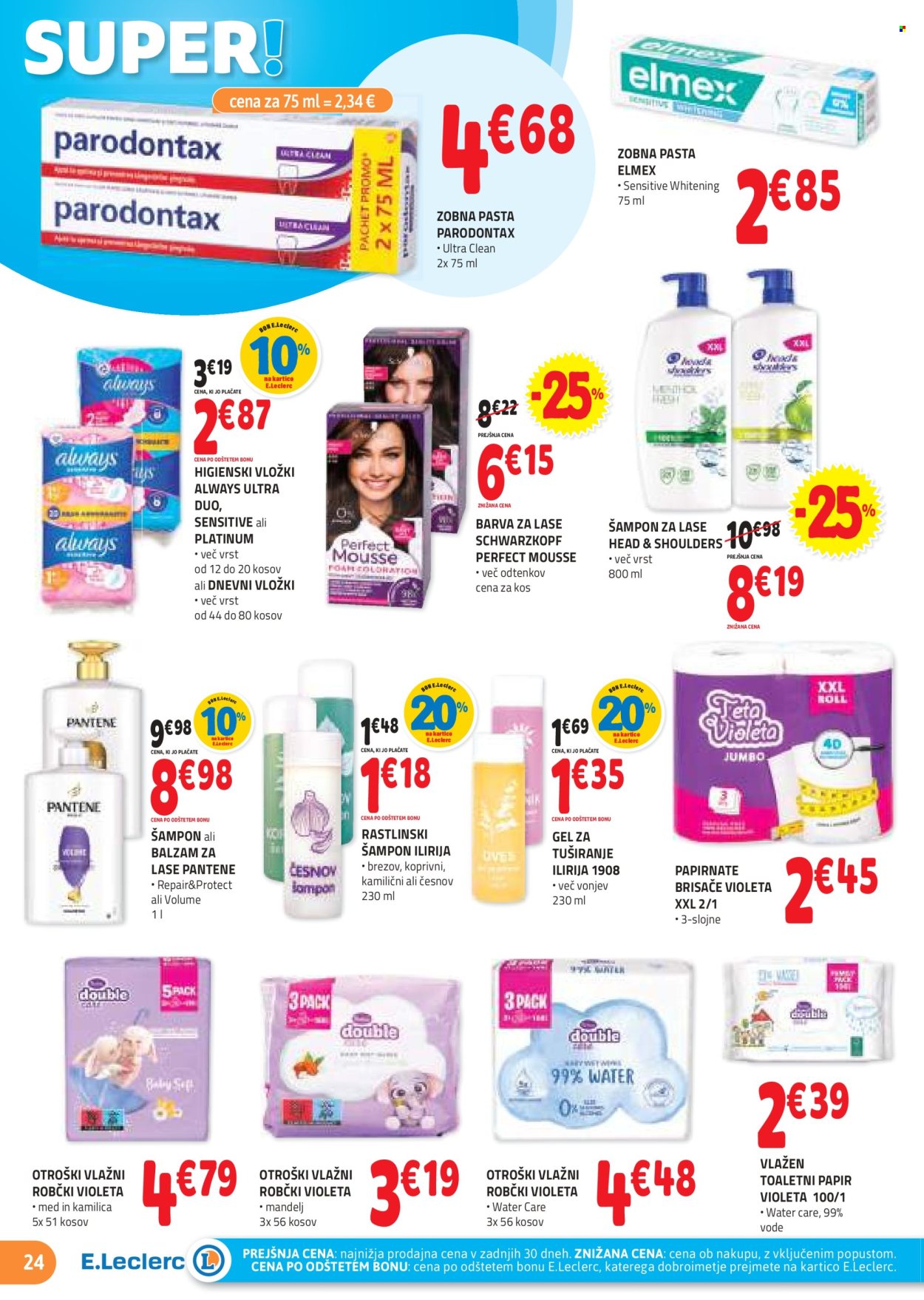 E.Leclerc katalog - 30.10.2024 - 9.11.2024. Stran 24
