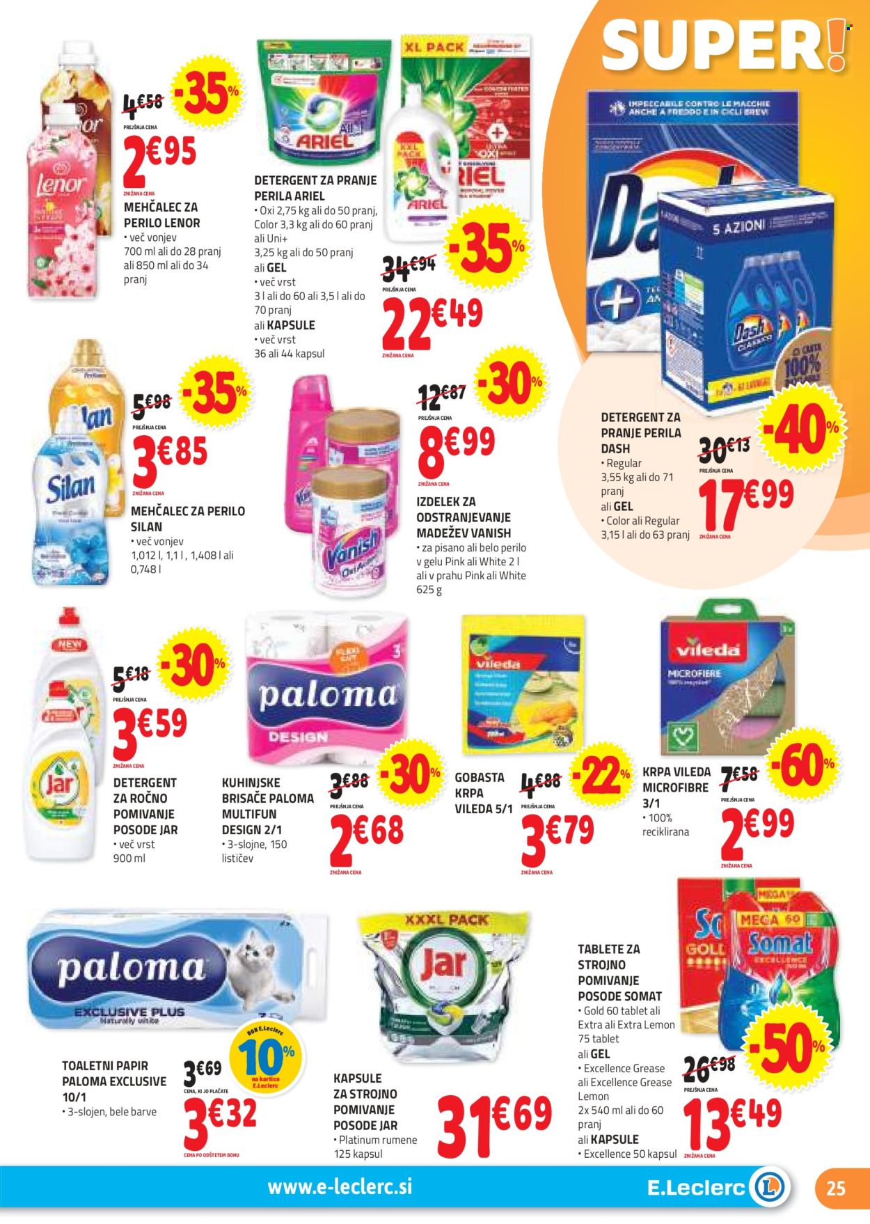 E.Leclerc katalog - 30.10.2024 - 9.11.2024. Stran 25