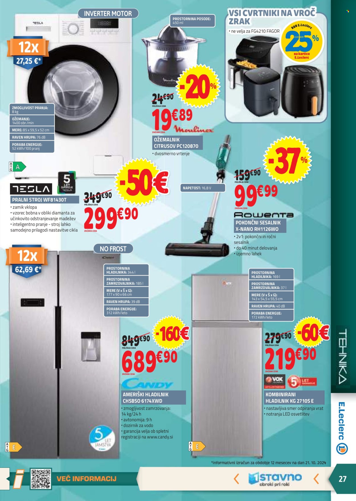 E.Leclerc katalog - 30.10.2024 - 9.11.2024. Stran 27