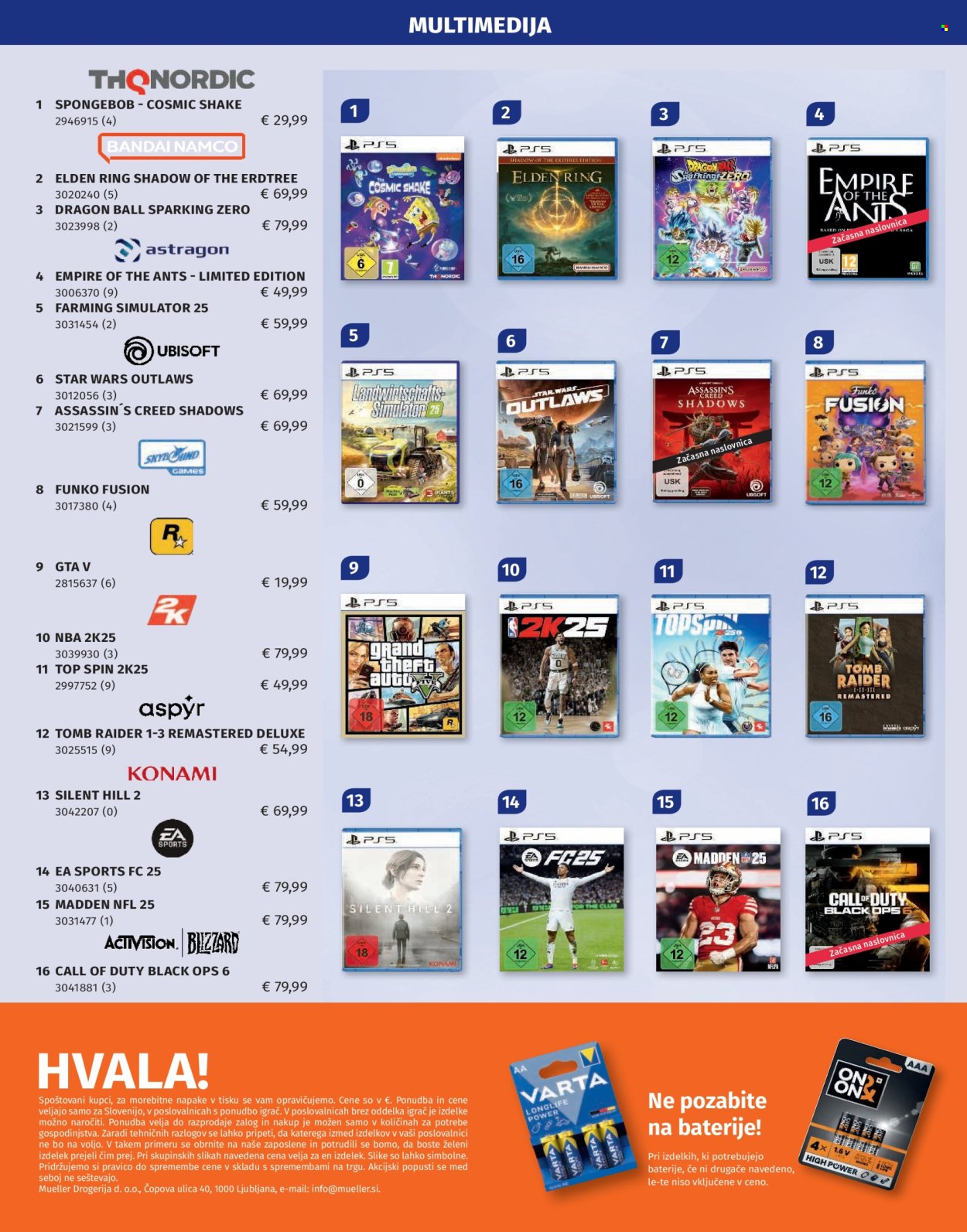 Müller katalog - 28.10.2024 - 31.12.2024. Stran 109
