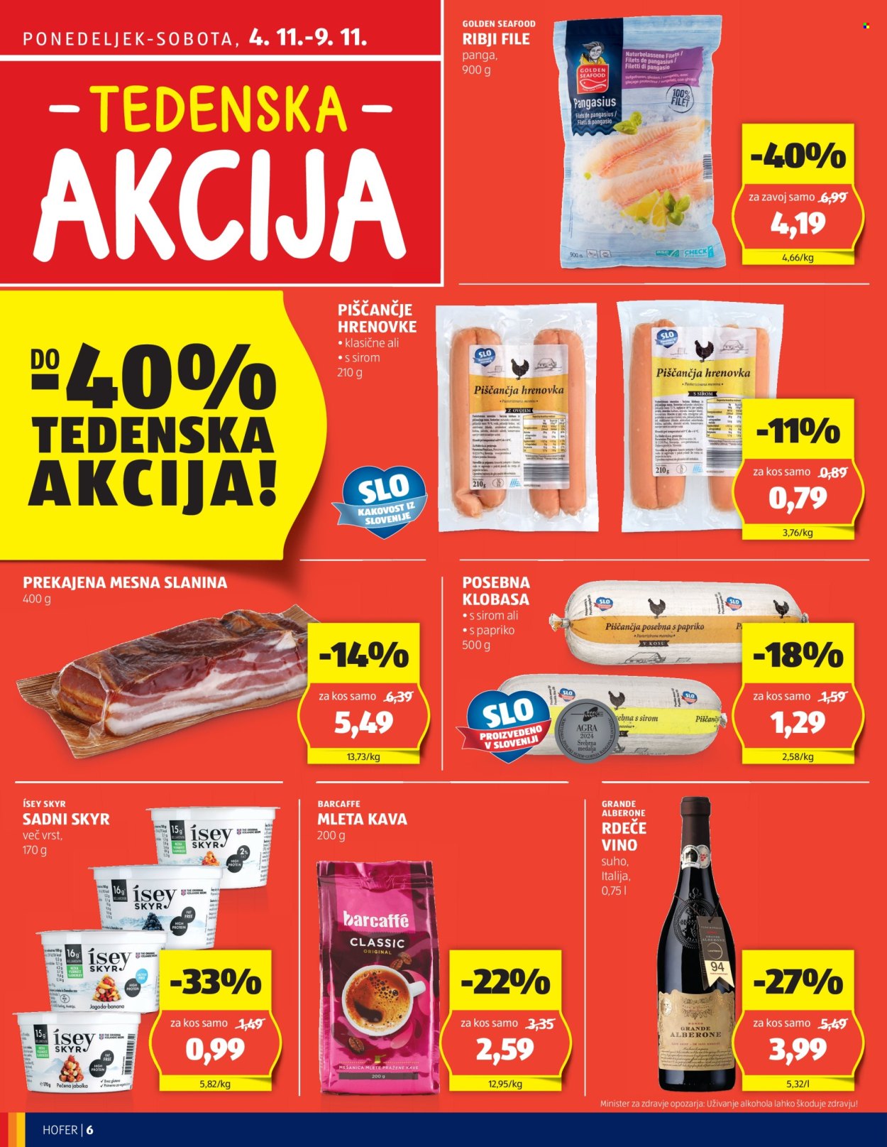Hofer katalog - 30.10.2024 - 9.11.2024. Stran 6