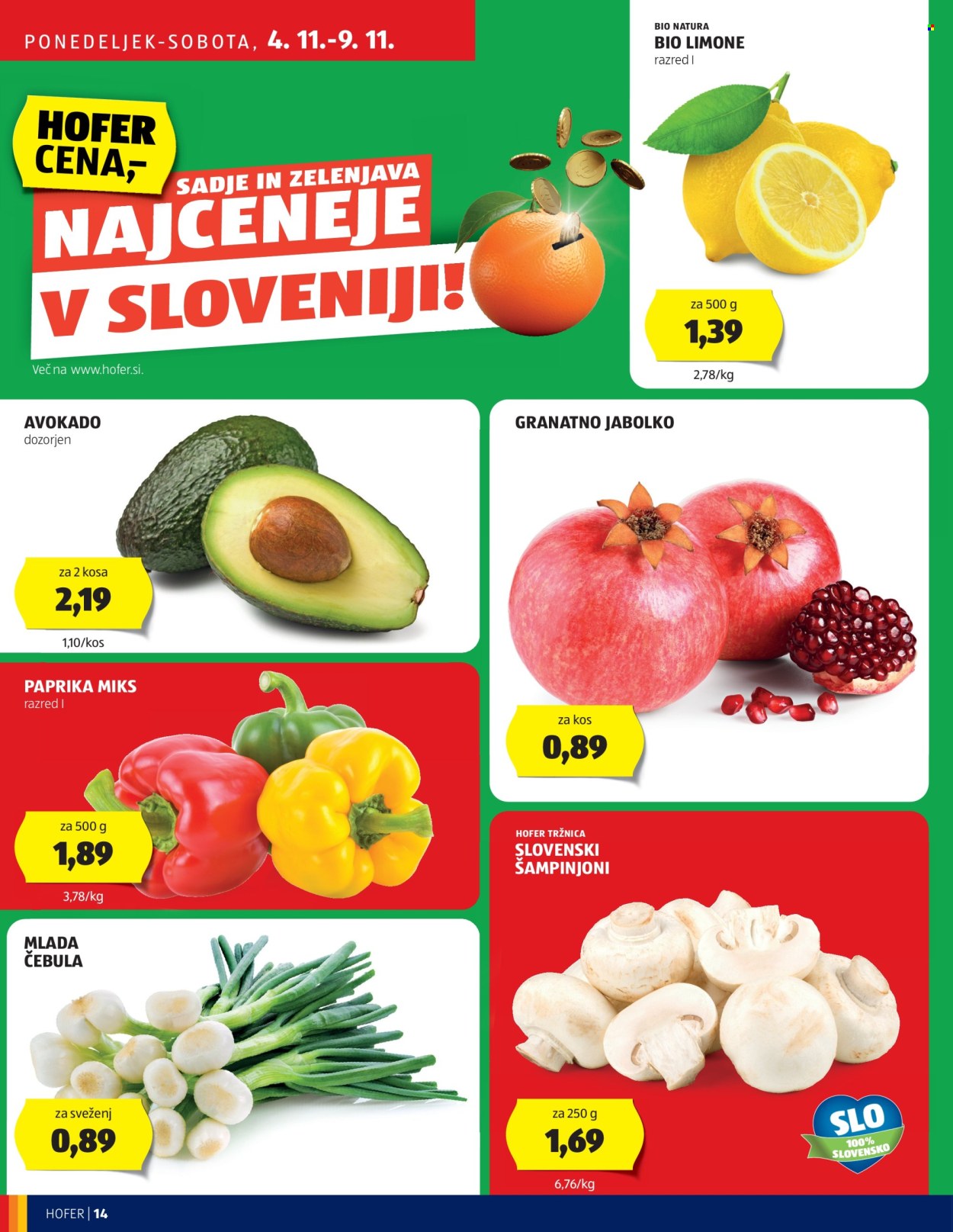 Hofer katalog - 30.10.2024 - 9.11.2024. Stran 14