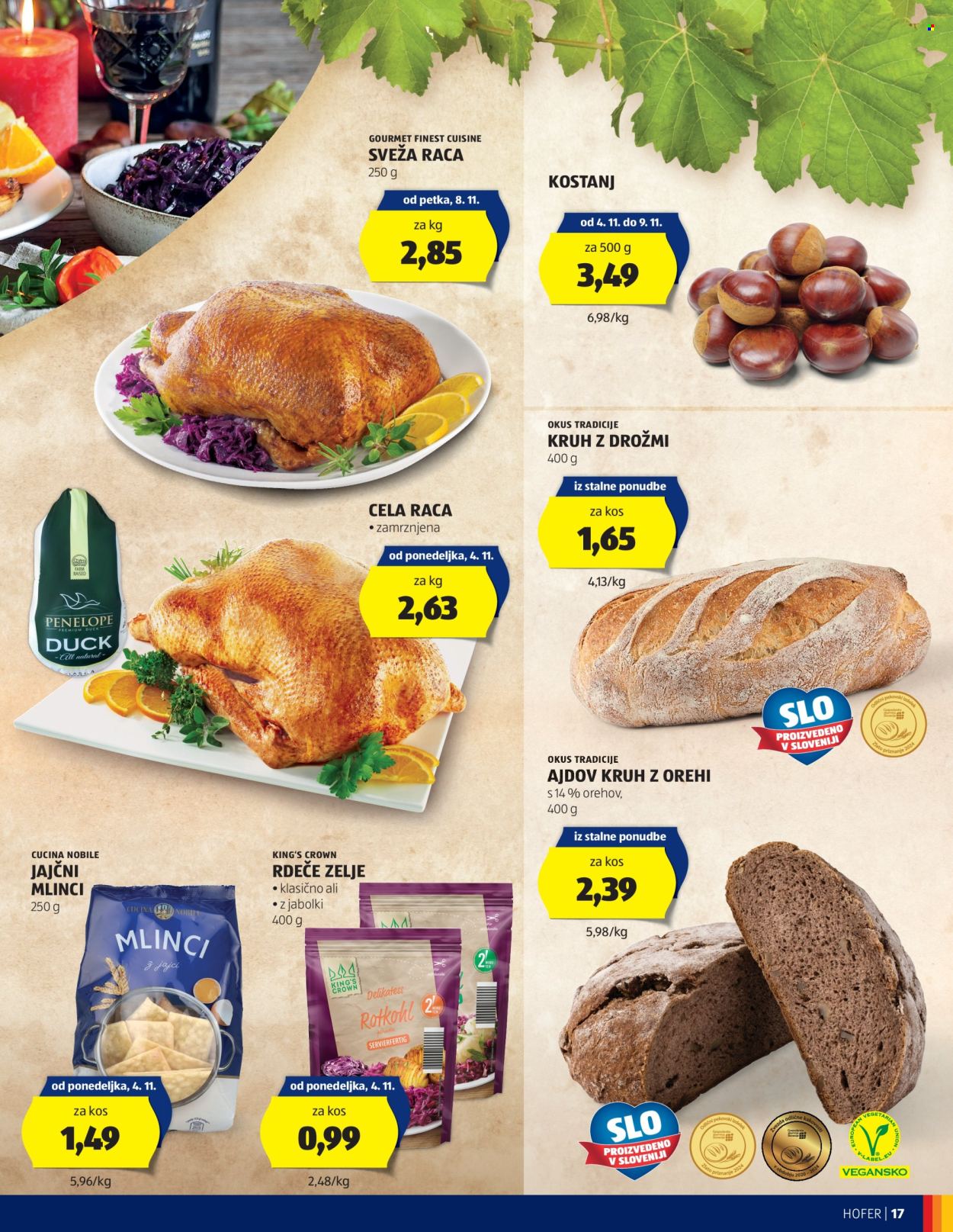 Hofer katalog - 30.10.2024 - 9.11.2024. Stran 17