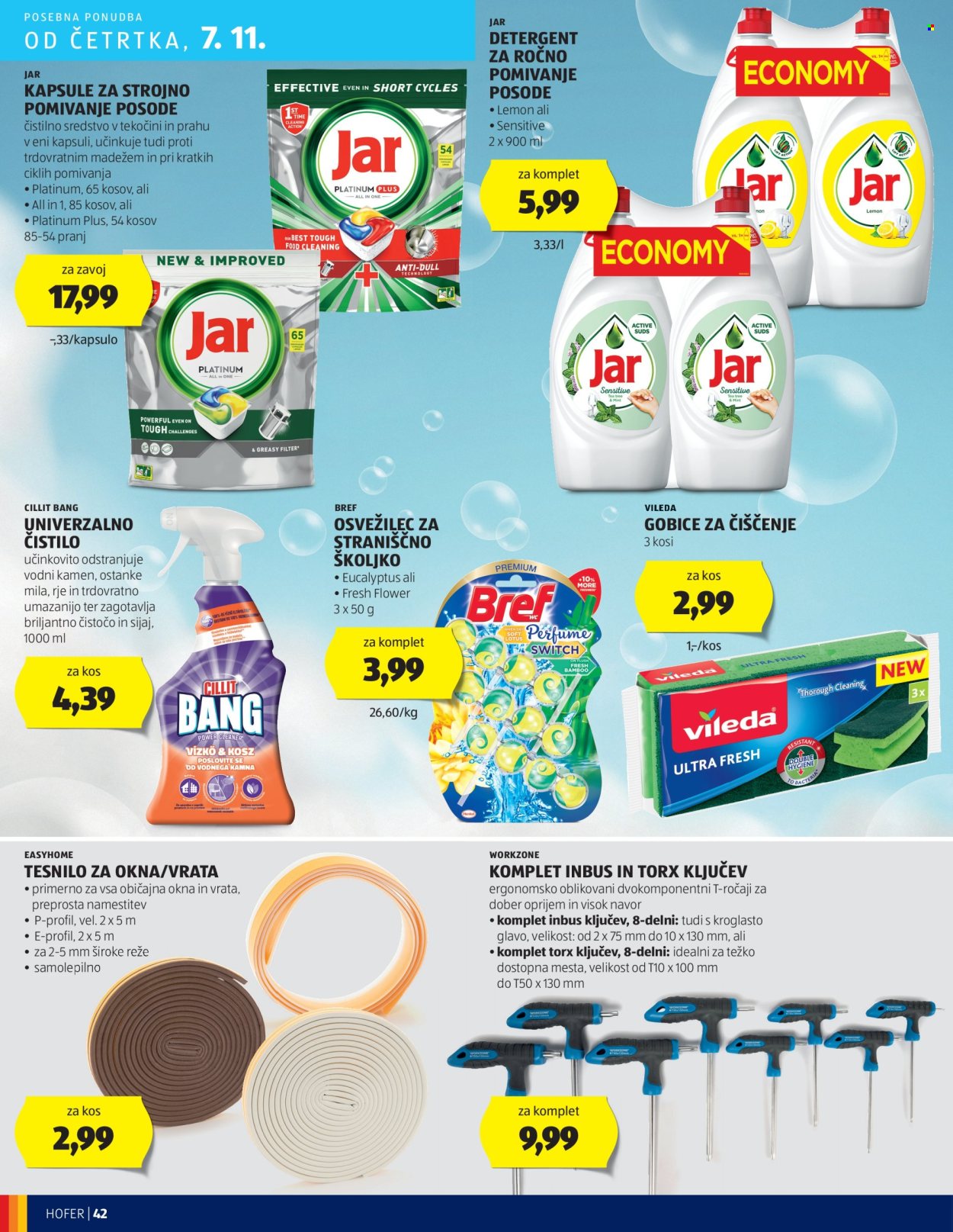 Hofer katalog - 30.10.2024 - 9.11.2024. Stran 42