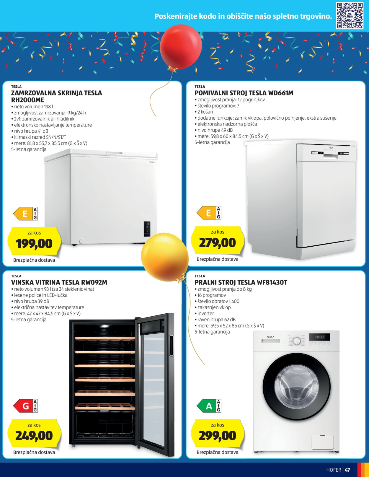 Hofer katalog - 30.10.2024 - 9.11.2024. Stran 47
