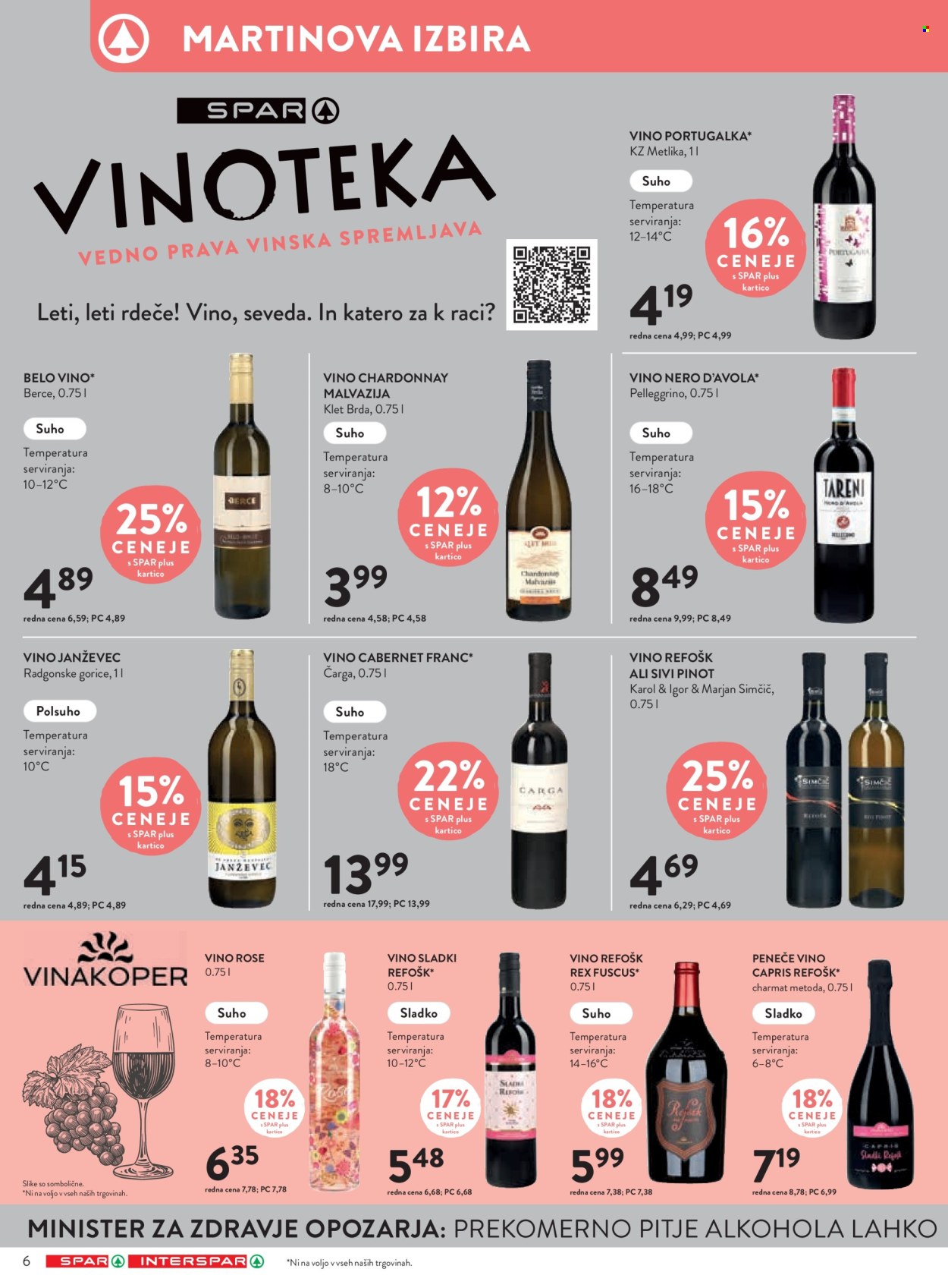 SPAR katalog - 6.11.2024 - 19.11.2024. Stran 6