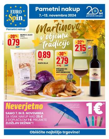 EuroSpin katalog - 7.11.2024 - 13.11.2024.