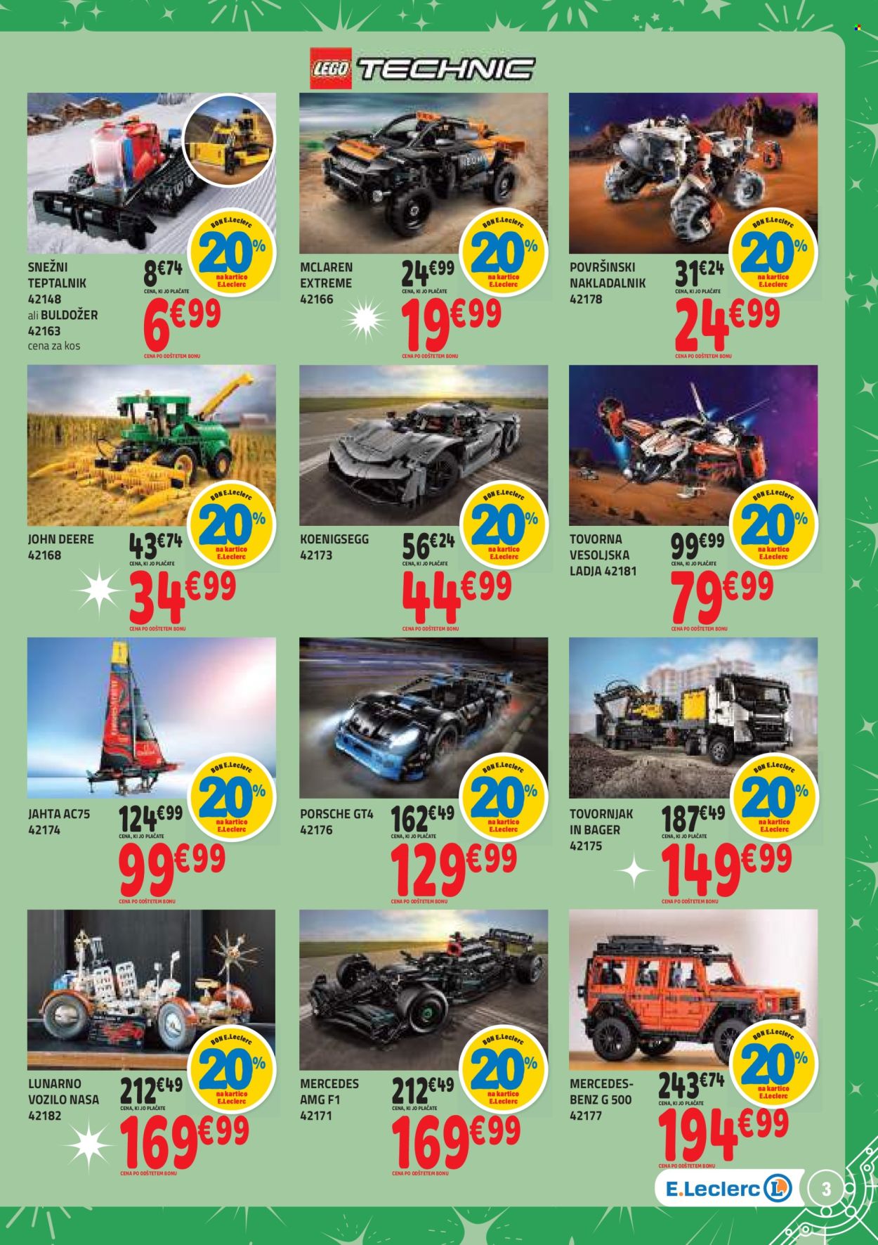 E.Leclerc katalog - 5.11.2024 - 5.12.2024. Stran 3