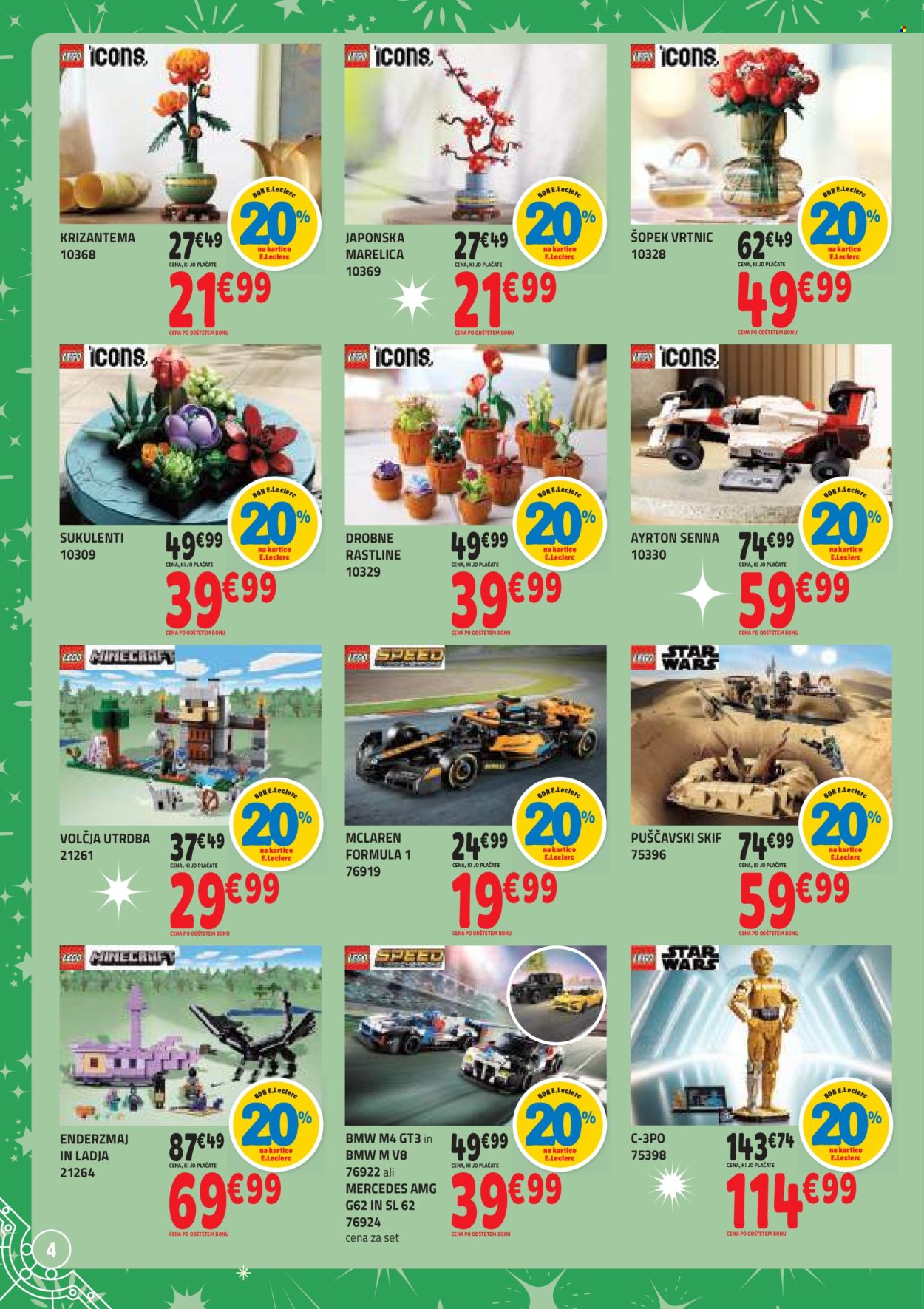 E.Leclerc katalog - 5.11.2024 - 5.12.2024. Stran 4
